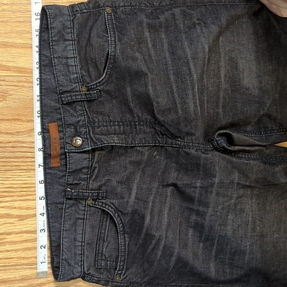 Indigo corduroy straight leg pants by Joe's Jeans, size 32" - Picture 2 of 7